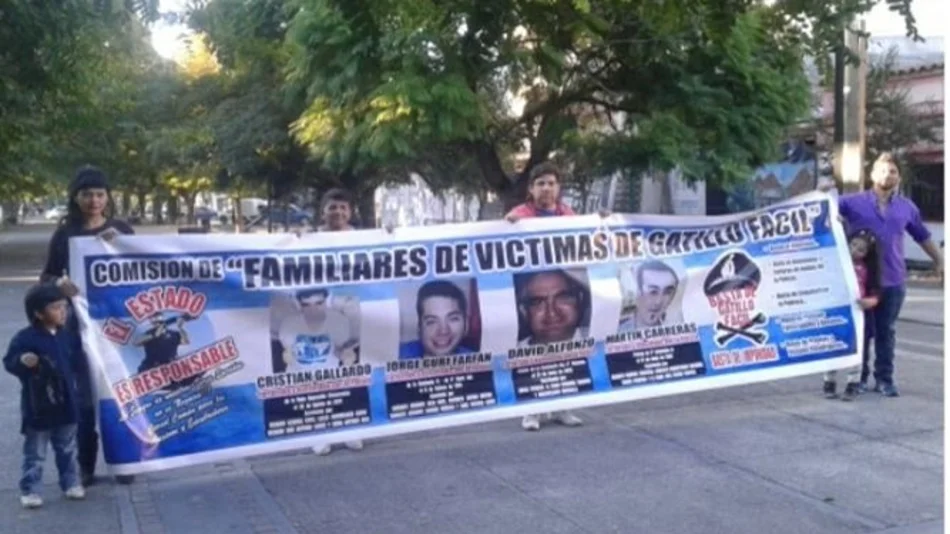 Marcha de familiares de víctimas de “gatillo fácil”