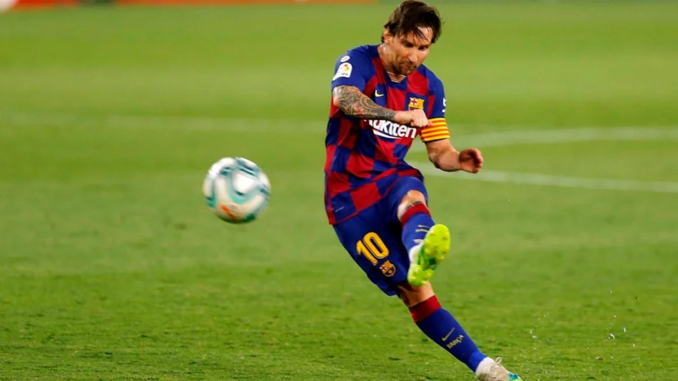 Messi “canta” 33 con otro récord como premio consuelo