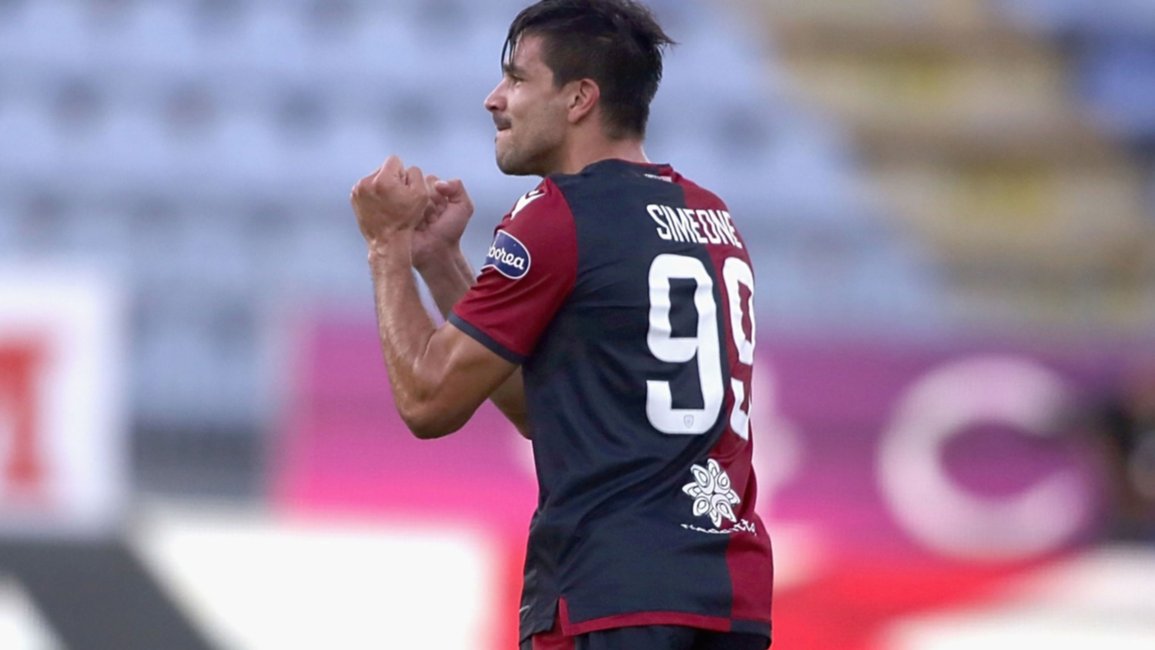 Gio Simeone sigue de racha: un nuevo gol y victoria de Cagliari