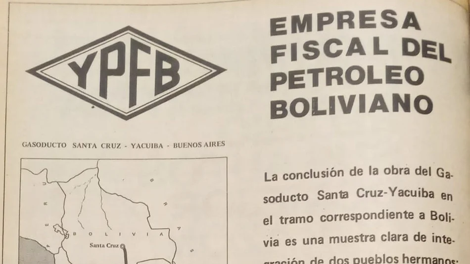 Historia del primer gasoducto de integración latinoamericana