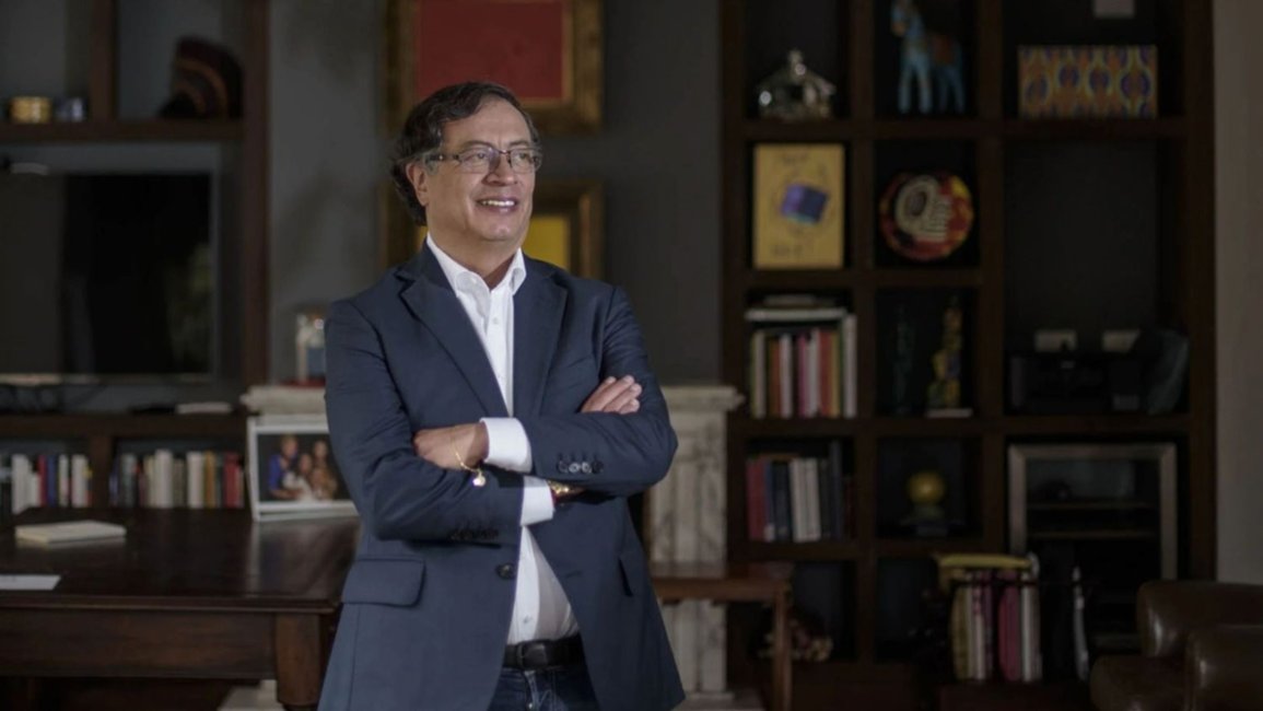Gustavo Petro es el nuevo presidente electo de Colombia