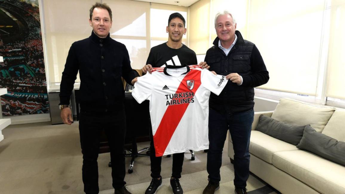 Aliendro ya es refuerzo de River y una voz de Europa ilusiona con Luis Suárez