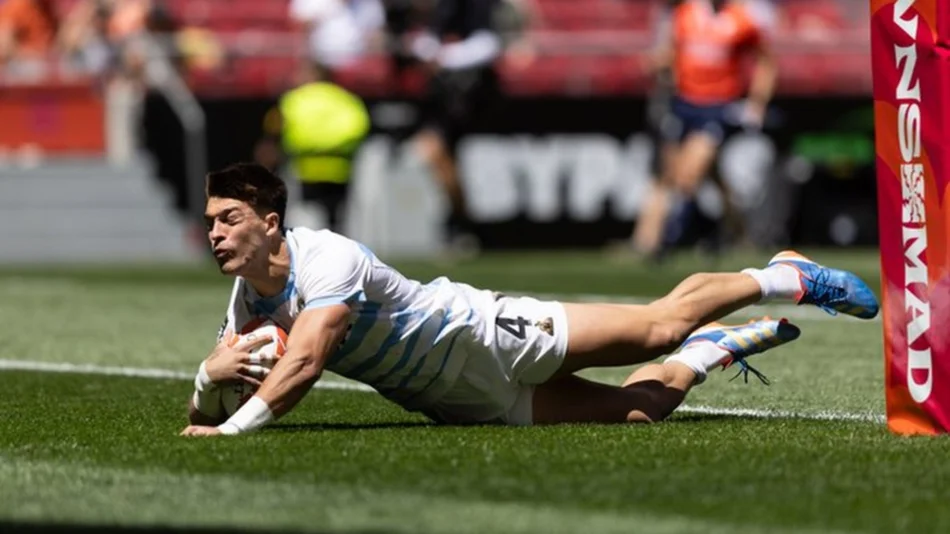  VIDEO Los Pumas 7's vencieron por 21 a 14 Nueva Zelanda y jugarán la final en Madrid