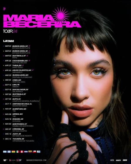 Furor por la vuelta de María Becerra a Jujuy