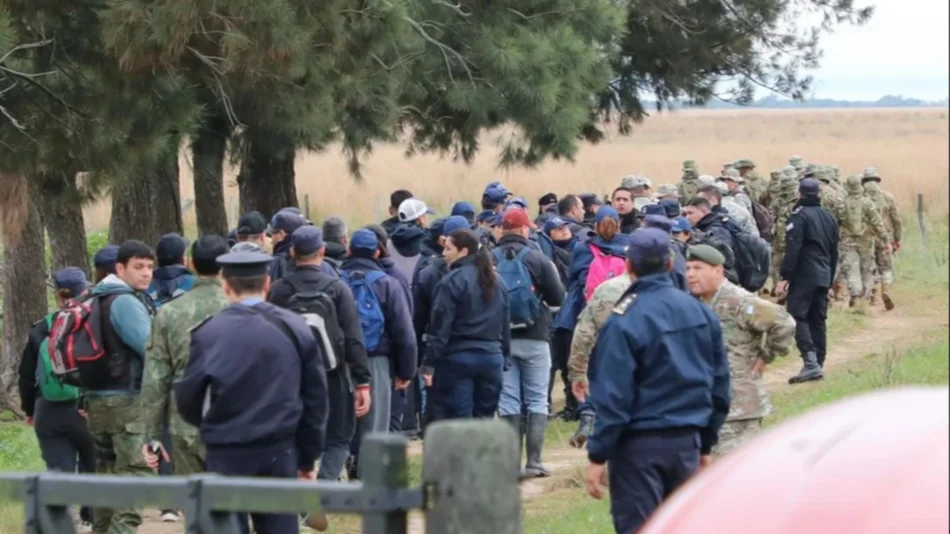 Búsqueda de Loan en Corrientes: hallaron huellas humanas pequeñas