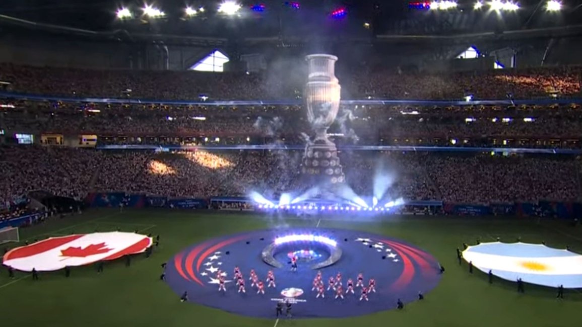 VIDEO. Así fue la ceremonia inaugural de la Copa América