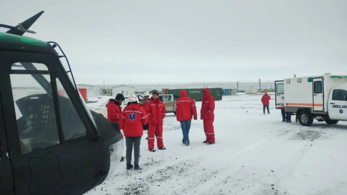 Hubo rescatados y evacuados por las fuertes nevadas en el sur del país