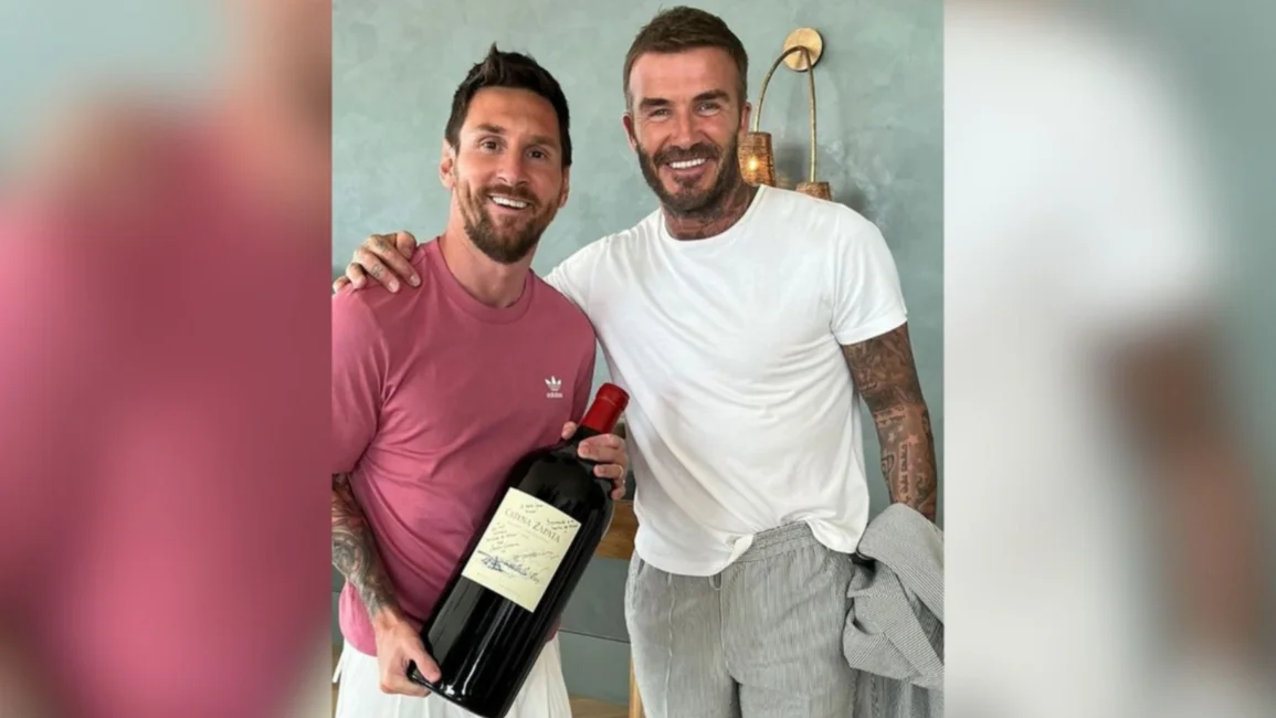 David Beckham sorprende a Lionel Messi con un exclusivo regalo de cumpleaños