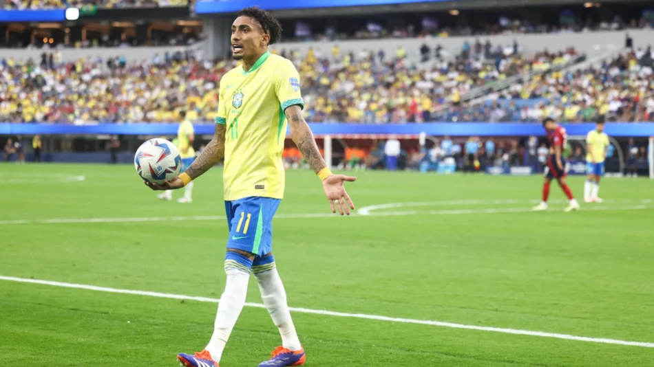 Flojo debut de Brasil en la Copa América: apenas pudo empatar 0 a 0 frente a Costa Rica