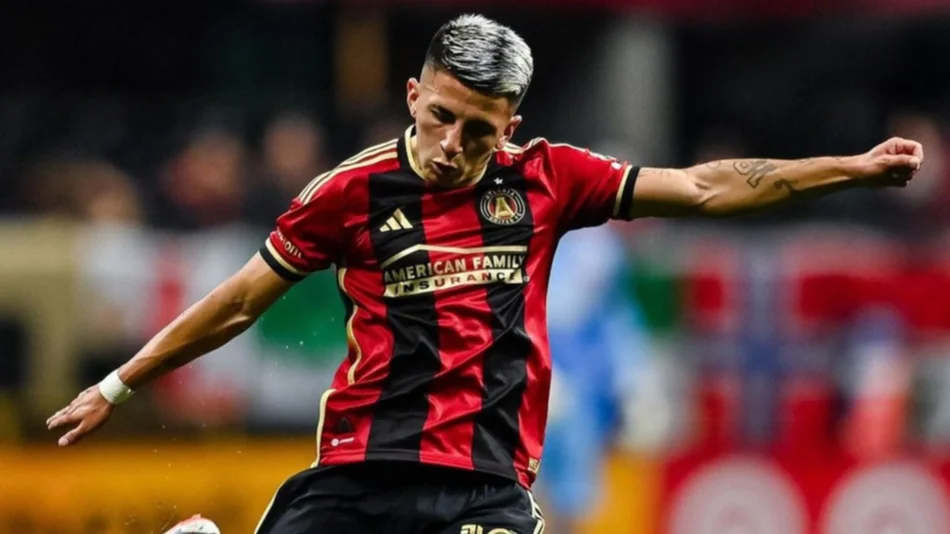 Almada dejará el Atlanta United y complicó su presencia en los Juegos Olímpicos