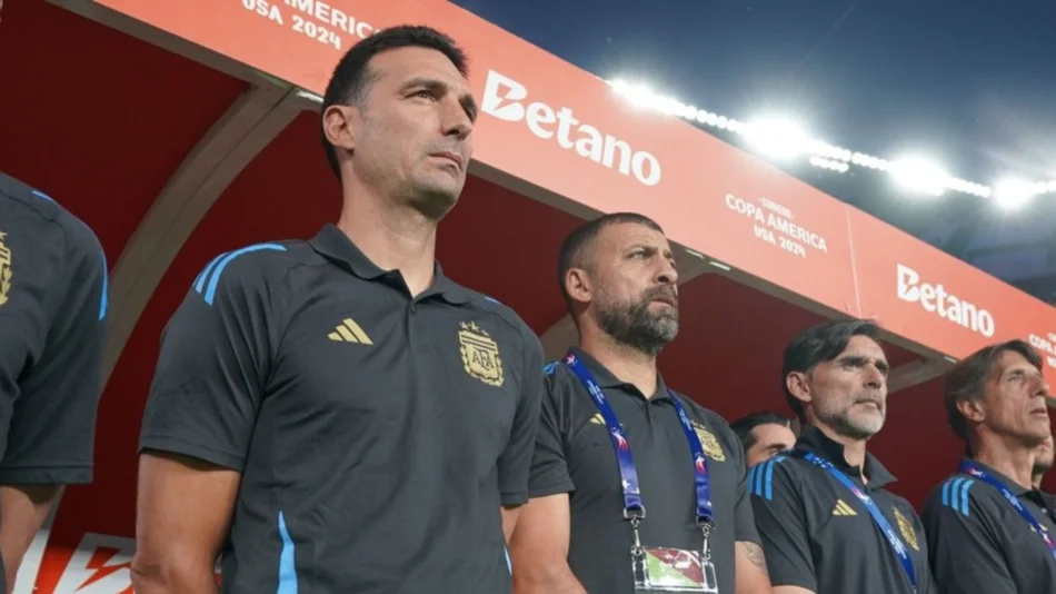 Para Scaloni, la victoria ante Chile fue merecida porque "Argentina hizo todo el gasto"