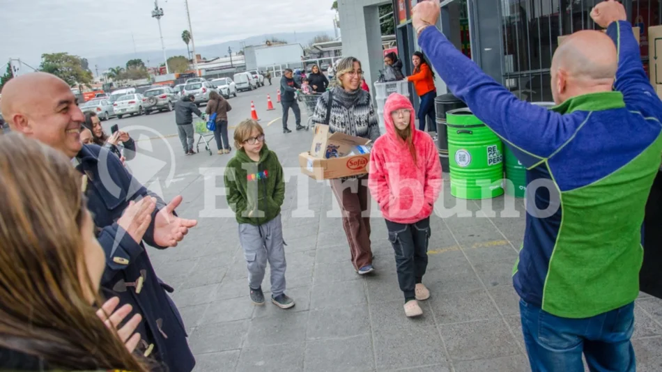 En el Chango Más de zona sur: Intercambiaron materiales reciclables por semillas de árboles 