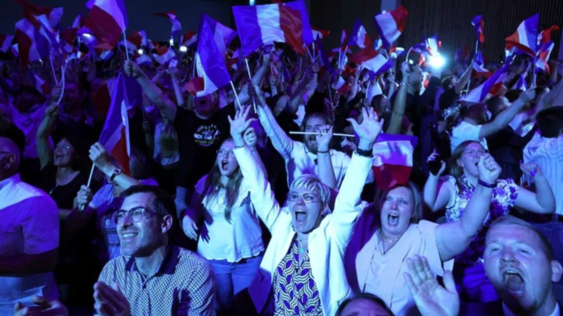 La extrema derecha gana la primera vuelta en las elecciones francesas