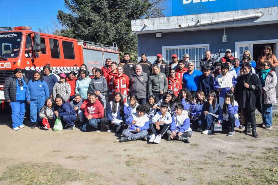 En el Día del Bombero Voluntario: homenaje a la década de trabajo del destacamento Martín Albarracín