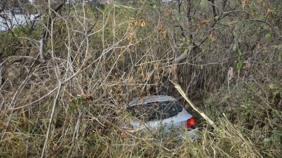 VIDEO: curioso accidente en el descenso de Grand Bourg