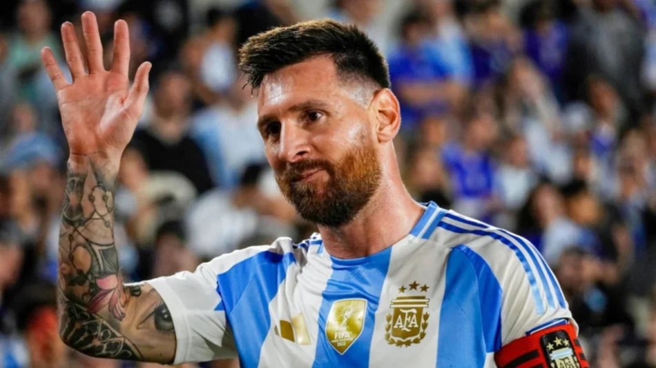 Regresó Lionel Messi con la Selección argentina luego de siete meses