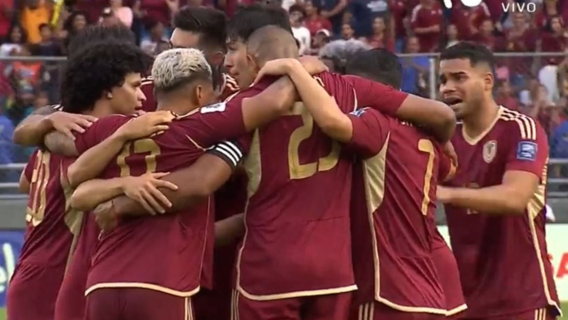 Venezuela le ganó a Bolivia y quedó a tres puntos de la zona de clasificación al Mundial 