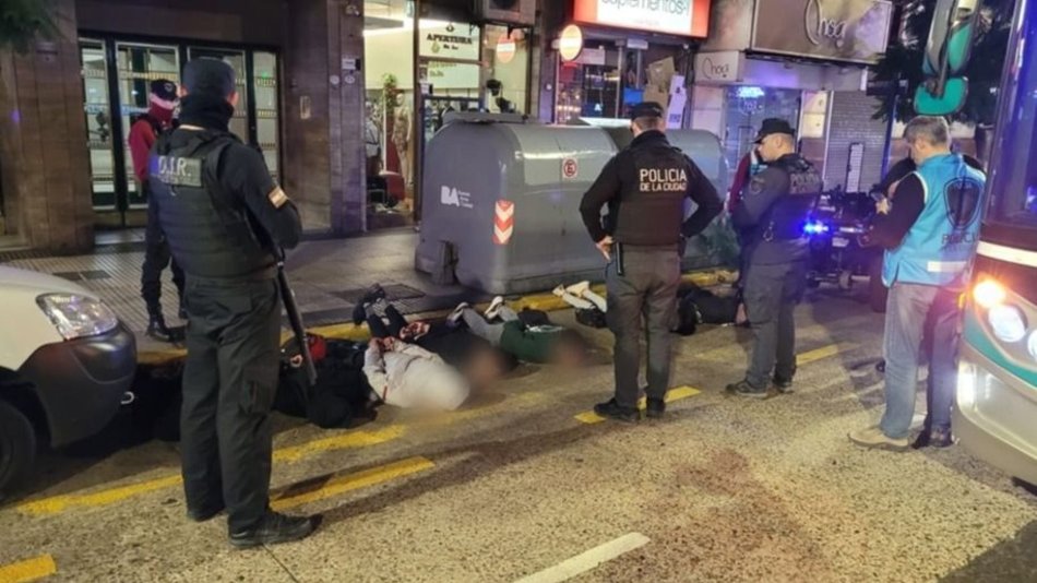 Detenidos por robo de celulares