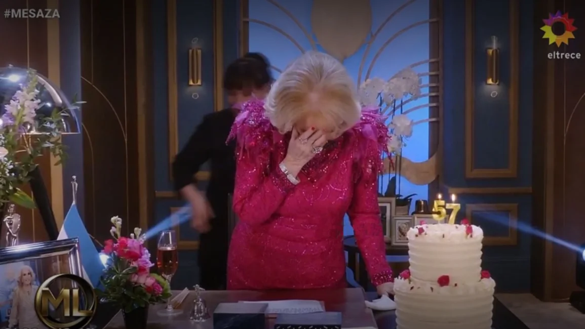 VIDEO. La emoción de Mirtha Legrand por los 57 años de su programa