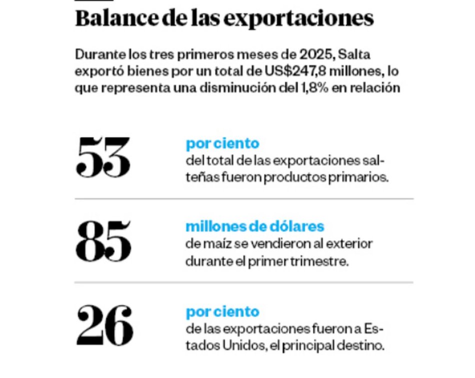 La minería se aproxima a ser el mayor complejo exportador salteño- La minería se aproxima a ser el mayor complejo exportador salteño
