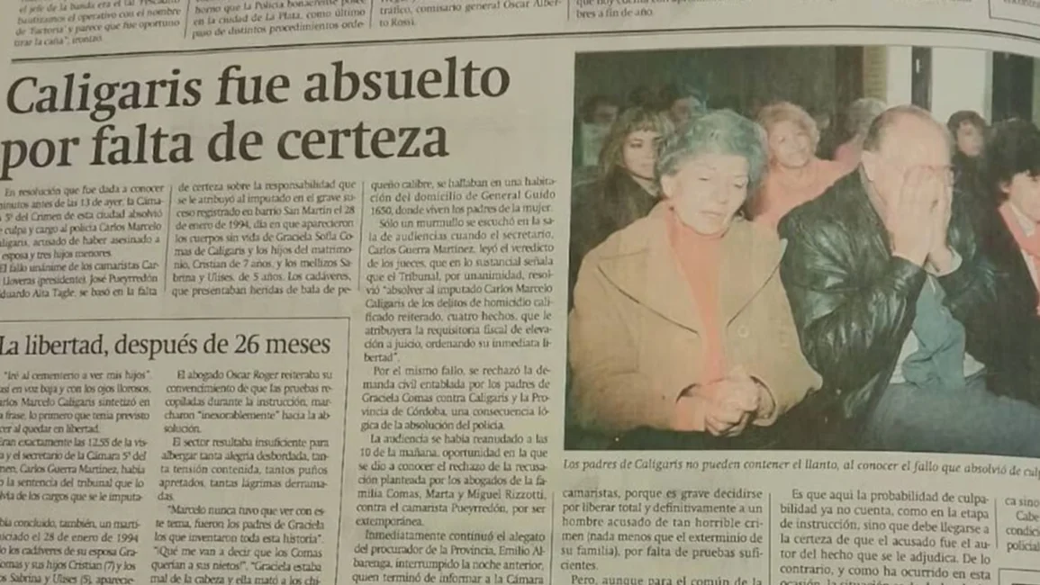 Juzgado por matar a su familia volvió a asesinar
