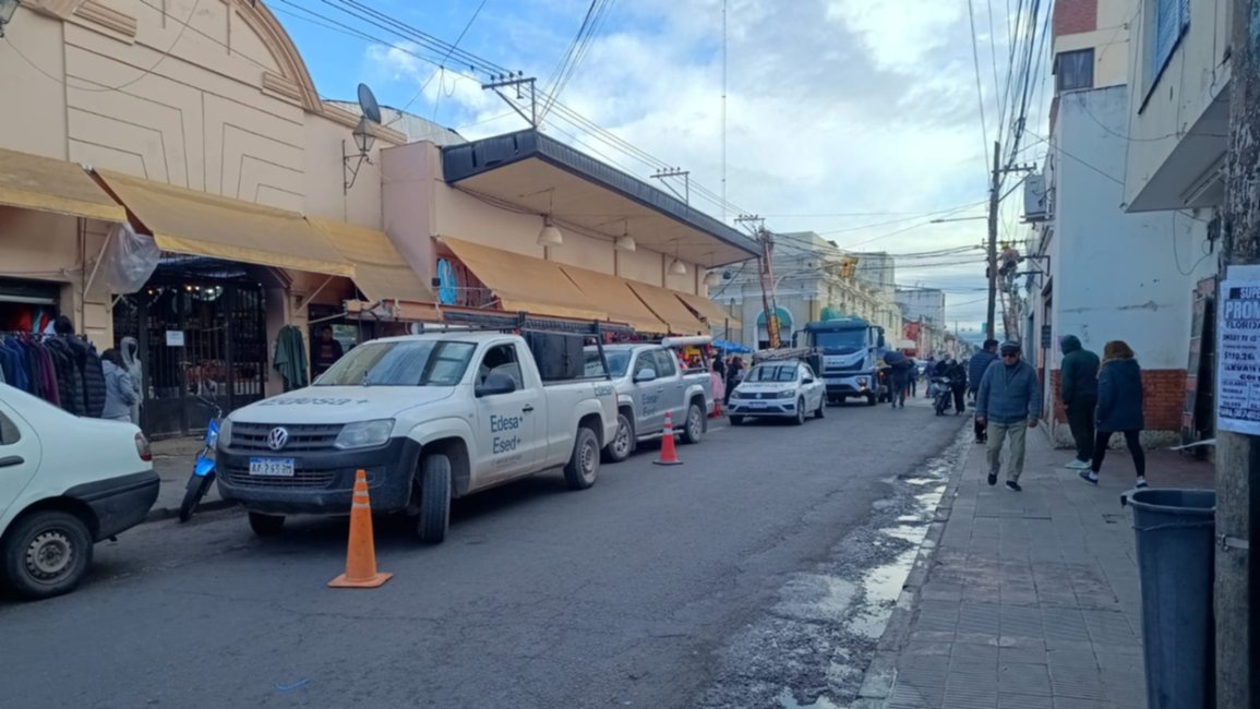 ATENCIÓN: caos en el centro  por los cortes preventivos tras la falla eléctrica que afectó al microcentro