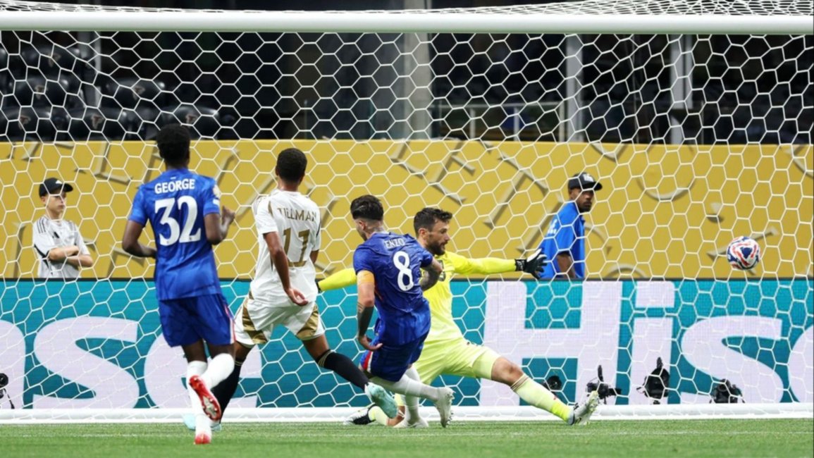 Con un gol de Enzo Fernández, Chelsea venció en su debut a Los Angeles FC