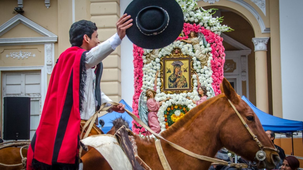 Cuenta regresiva para la novena en honor a la vrigen del Perpetuo Socorro en Salta