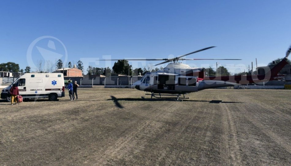 Vuelo sanitario y cirugía: operaron con éxito a Juan Mendoza en Güemes por un hematoma cerebral- Vuelo sanitario y cirugía: operaron con éxito a Juan Mendoza en Güemes por un hematoma cerebral