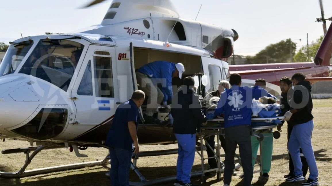 Vuelo sanitario y cirugía: operaron con éxito a Juan Mendoza en Güemes por un hematoma cerebral