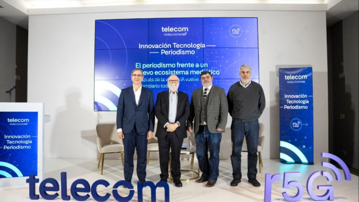 Telecom presentó a Rosental Alves  en una jornada que reflexionó sobre el valor del periodismo y la revolución de la IA en las noticias