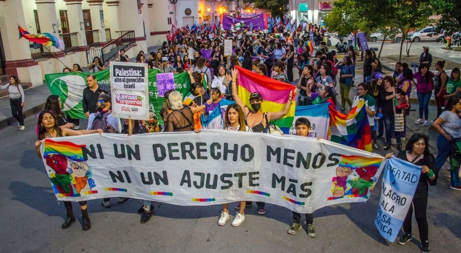 Ni Una Menos vuelve a las calles de Salta con una denuncia: "Nos siguen matando" 