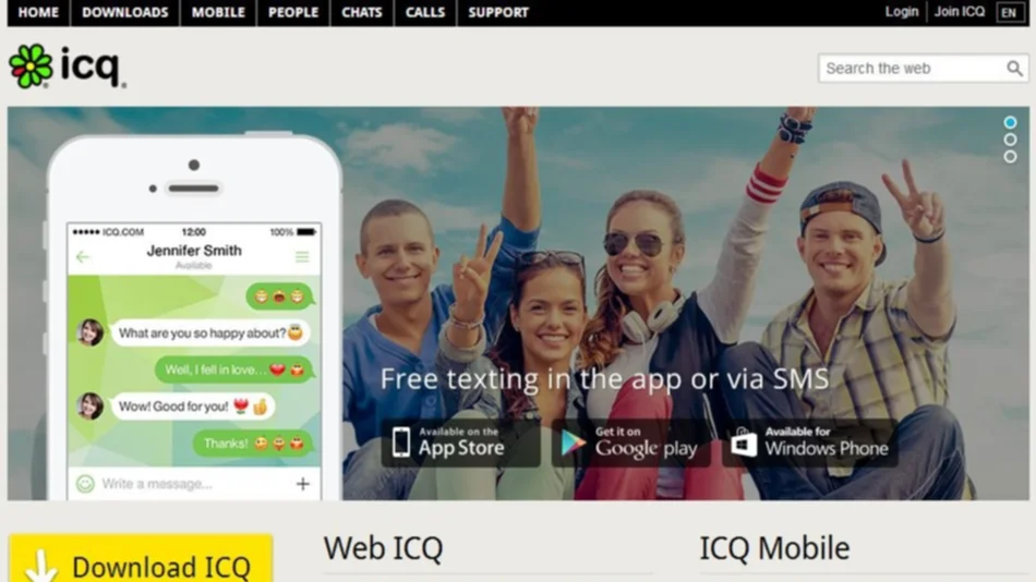 ¿Te acordás de ICQ? Ahora se renueva para competir con WhatsApp y Skype