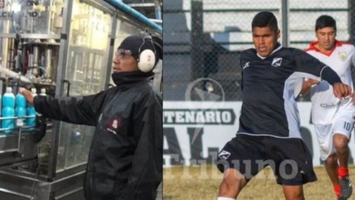 De la fábrica a jugar con River:  Flavio Guanca pidió el día para enfrentar al equipo millonario