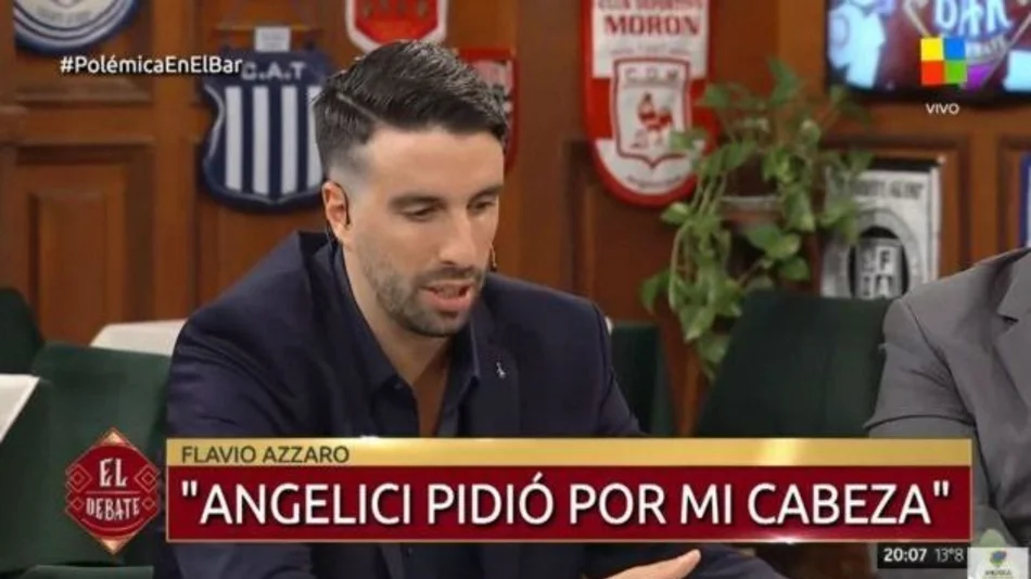 Azzaro: "Angelici pidió mi cabeza y me echaron"