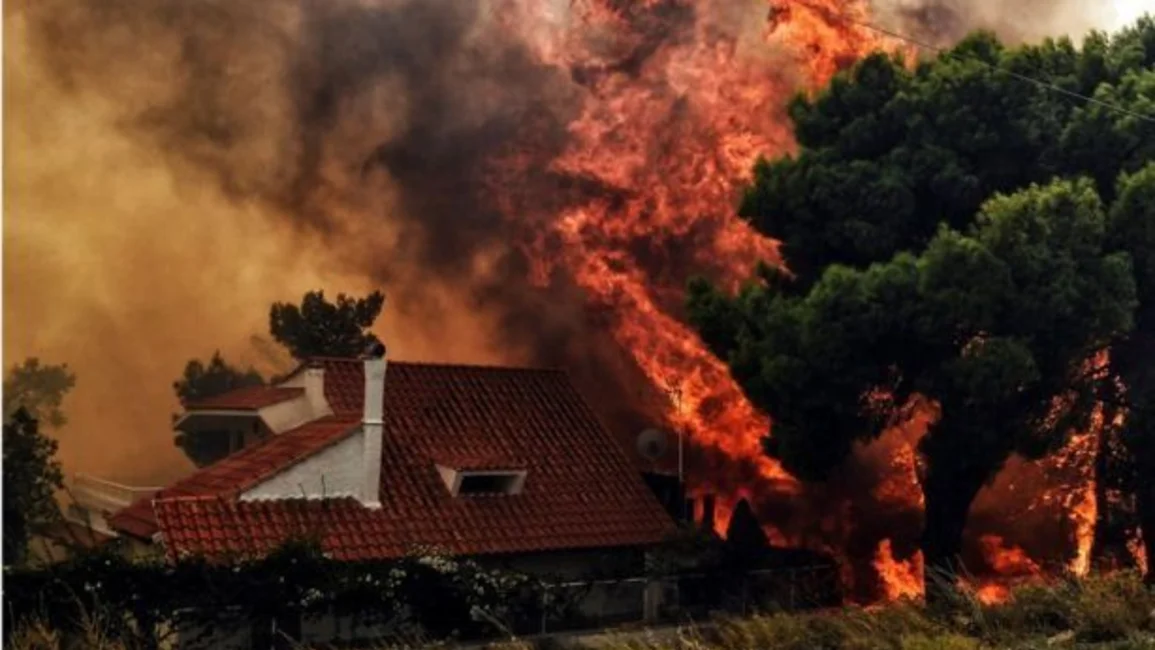 Feroces incendios en Grecia: 26 personas murieron abrazadas intentando protegerse