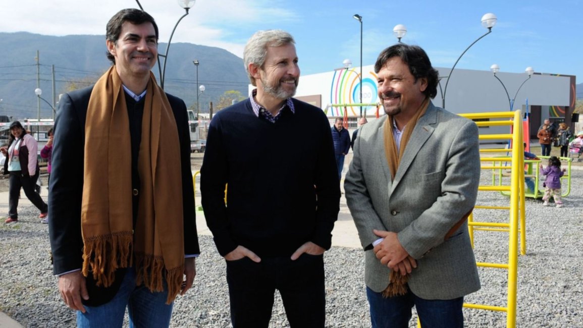 Urtubey, Frigerio y Sáenz recorrieron obras en Salta