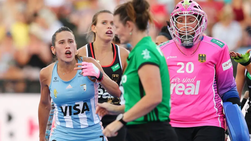 Las Leonas perdieron con Alemania 3 a 2 en el Mundial de Londres