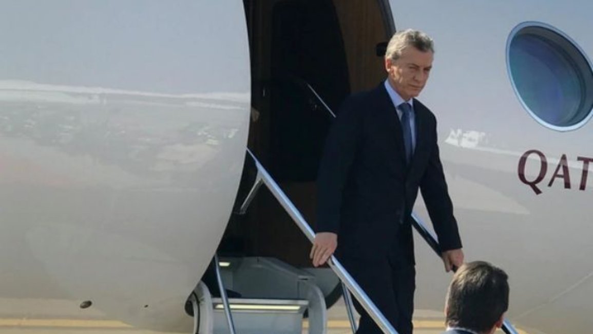 Macri ya está en Johannesburgo, donde participará de la cumbre del BRICS 