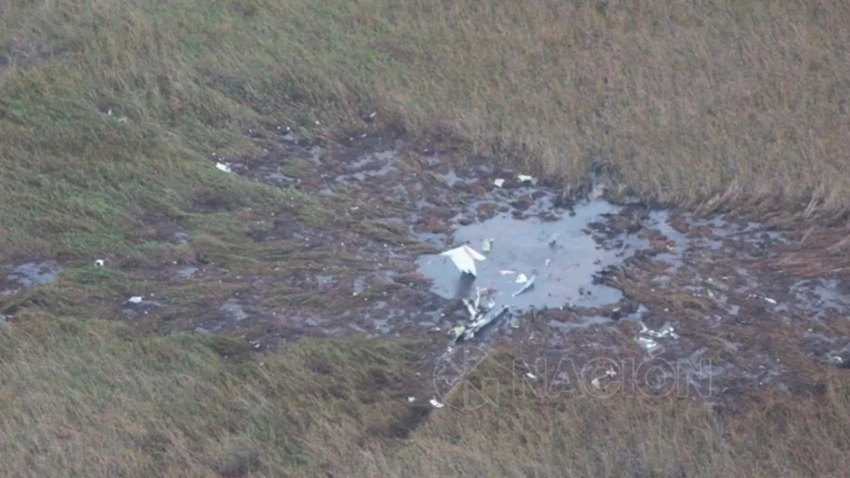 Hallan la avioneta siniestrada en la que viajaba el ministro de Agricultura: no hay sobrevivientes