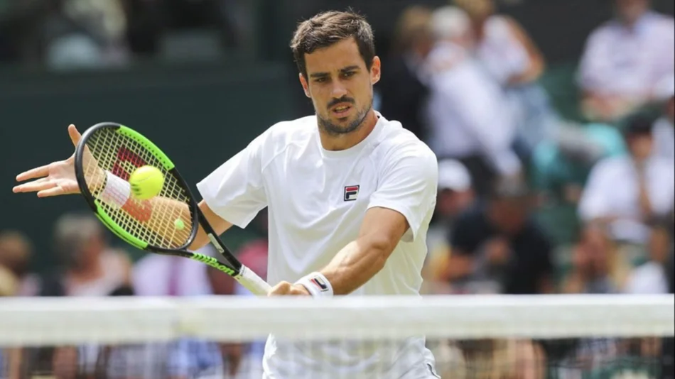 Triunfazo de Pella en Wimbledon: así fue el increíble punto que lo llevó al match point