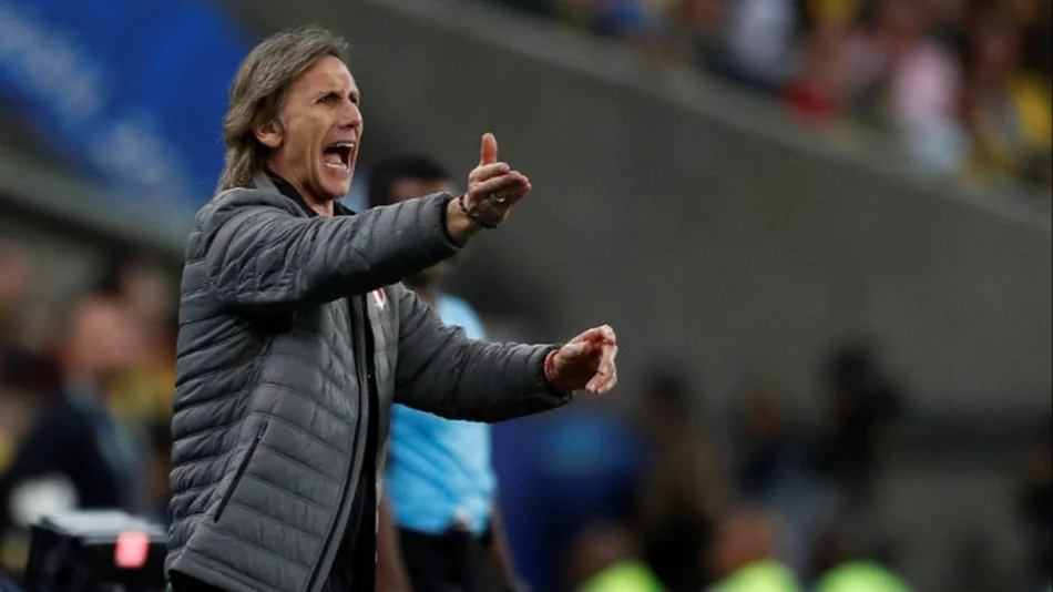 Gareca: “Amo a Argentina, pero acá tengo contrato”