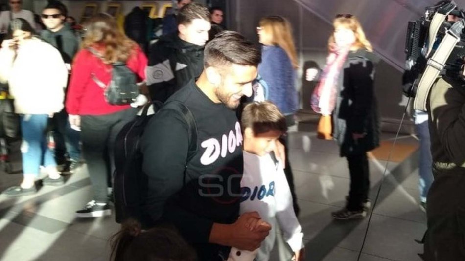 Salvio llegó y se hizo la revisión médica