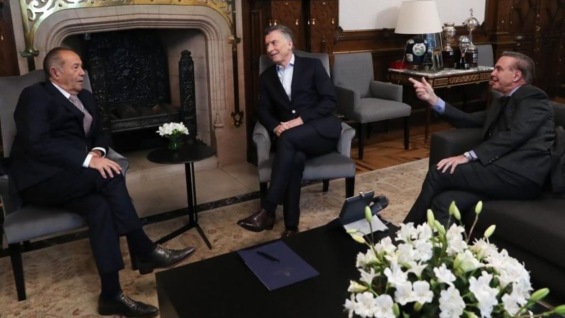 Adolfo Rodríguez Saá le dio su apoyo a la fórmula Macri-Pichetto