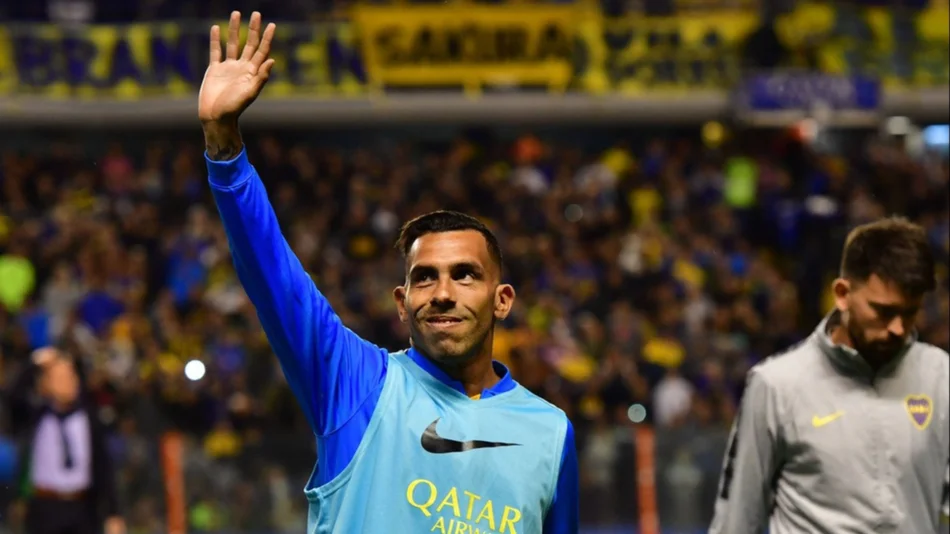 Un Tevez dolido, cada vez más lejos de seguir jugando en Boca