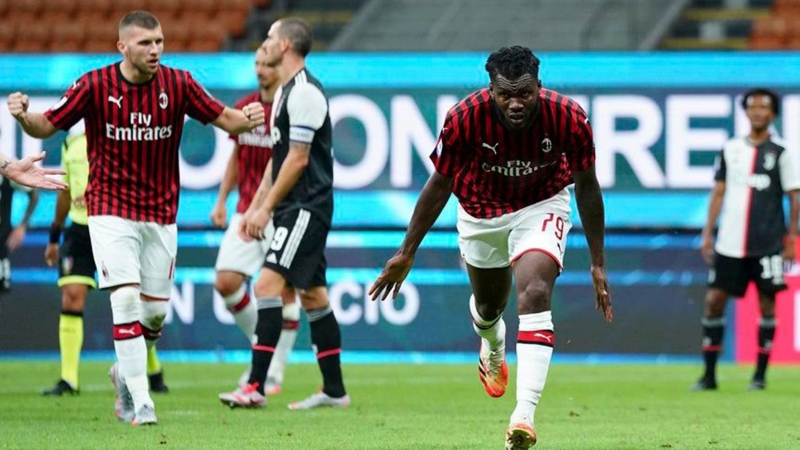 Juventus  se durmió y Milan lo dio vuelta