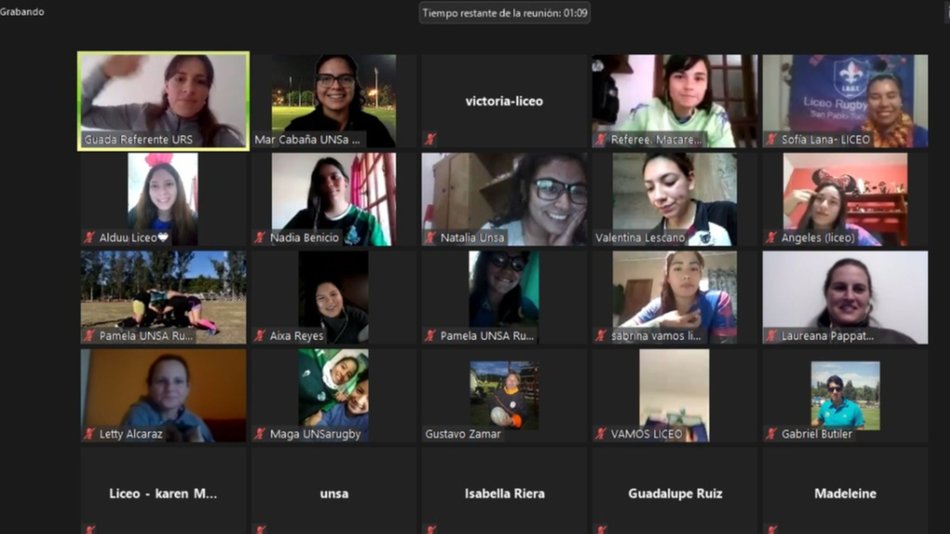 UNSa Rugby ganó el Regional virtual del NOA femenino