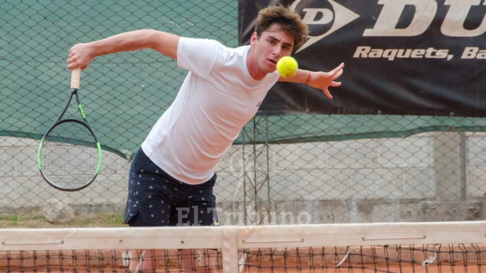 Quiere ser como Del Potro y sueña con el ranking ATP