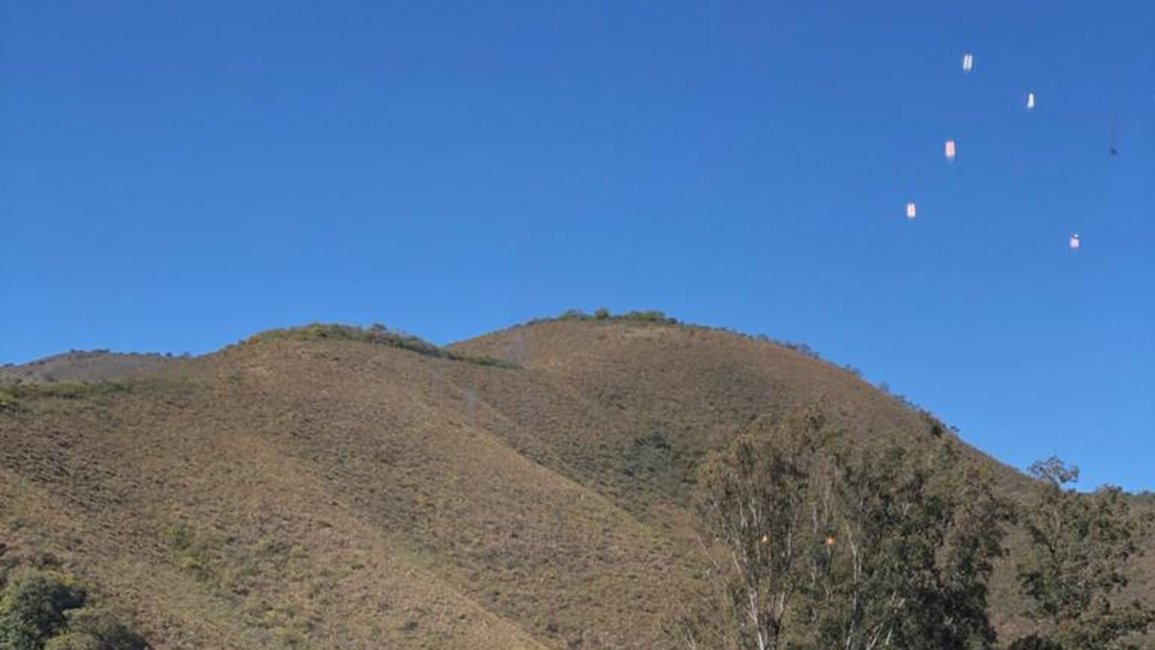 Una mujer asegura que vio ovnis en La Caldera