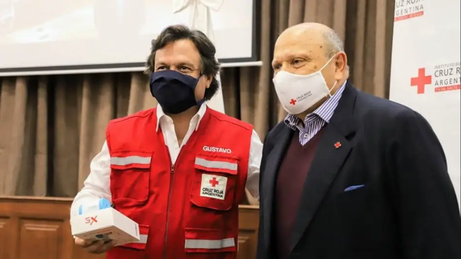 La Cruz Roja donó a Salta unos 200 termómetros corporales infrarrojos